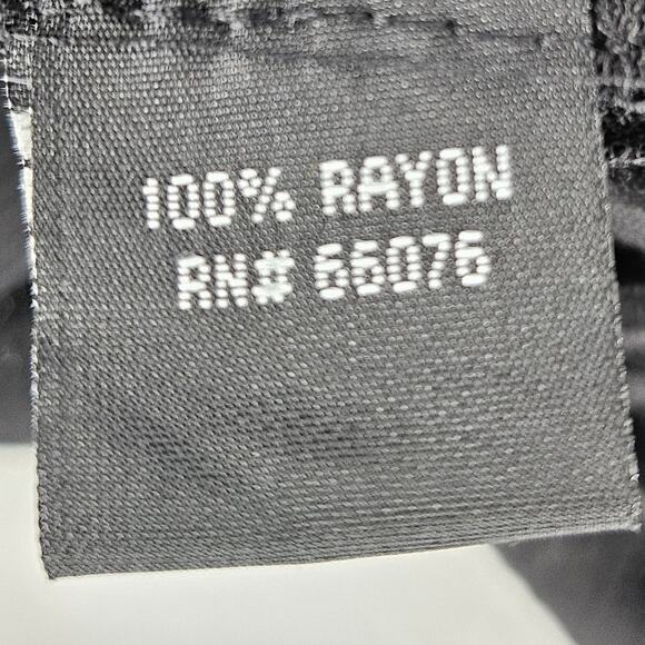 BOHO ME COLLECTION BLACK & KIRT WOMEN'S HALTER DRESS SKIRT # 75947 SIZE SMALL - Picture 5 of 8